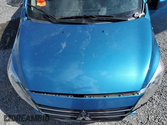 2021 Mitsubishi Mirage ES z VIN ML32AUHJXMH011429, wystawiony jako Copart lot #55936305 z przebiegiem 63 079 mil mil oraz Szkoda całkowita • Salvage title. Historia ofert i sprzedaży dostępna na DreamBid. Obrazek 11.