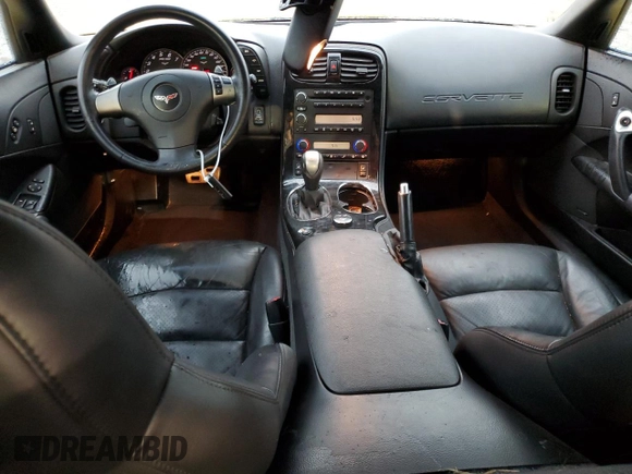 2008 Chevrolet Corvette with VIN 1G1YY26W485111564, listed as a Copart auction lot 44842025 with 58,354 mi miles and Salvage Title. Bid and sale history available at carsss.com. Image 8.