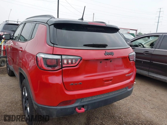 2018 Jeep Compass Trailhawk с VIN 3C4NJDDB2JT441607, выставлен на аукционе IAAI как лот 42196745 с пробегом 95 063 миль миль и . История ставок и продаж доступна на DreamBid. Изображение 3.