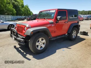 2015 Jeep Wrangler Sport с VIN 1C4AJWAG7FL688330, выставлен на аукционе Copart как лот 57977775 с пробегом 187 220 миль миль и Списание • Salvage title. История ставок и продаж доступна на DreamBid. Изображение 1.