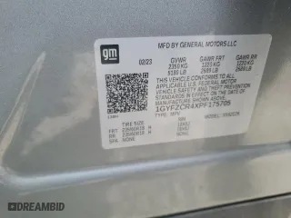 2023 Cadillac XT4 FWD Premium Luxury with VIN 1GYFZCR4XPF175705, listed as a Copart auction lot 43394825 with 46,509 mi miles and Clean Title. Bid and sale history available at carsss.com. Image 13.