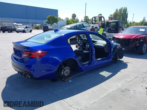 2019 Acura TLX w/A-Spec Pkg z VIN 19UUB2F65KA006992, wystawiony jako IAAI lot #42614371 z przebiegiem Nie podano mil oraz . Historia ofert i sprzedaży dostępna na DreamBid. Obrazek 4.