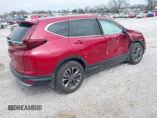 2021 Honda CR-V EX with VIN 5J6RW1H57MA003922, listed as a IAAI auction lot 41879344 with 78,709 mi miles. Bid and sale history available at carsss.com. Image 4.