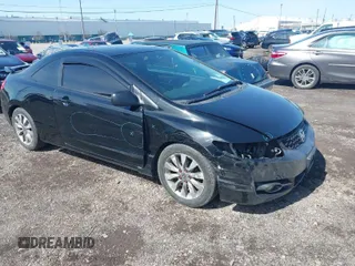 2010 Honda Civic Cpe EX with VIN 2HGFG1B84AH522921, listed as a IAAI auction lot 41966451 with 153,038 mi miles. Bid and sale history available at carsss.com. Image 1.