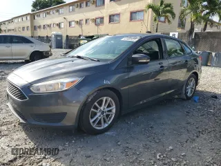 2016 Ford Focus SE with VIN 1FADP3F28GL381277, listed as a Copart auction lot 62682635 with 134,283 mi miles and Salvage title. Bid and sale history available at DreamBid. Image 1.