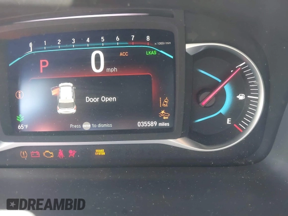 2020 Honda Pilot Touring 8-Passenger with VIN 5FNYF6H95LB021455, listed as a IAAI auction lot 41187609 with 35,589 mi miles and . Bid and sale history available at DreamBid. Image 7.