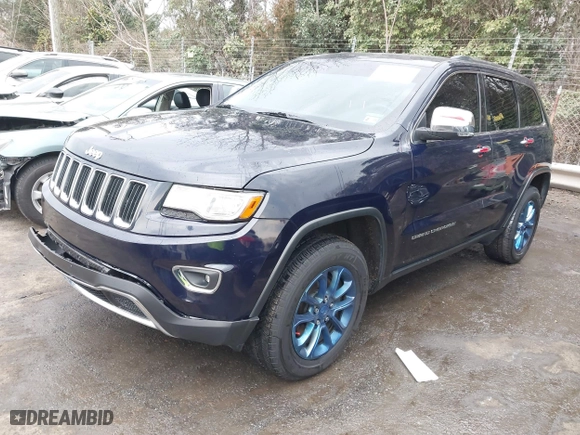 2014 Jeep Grand Cherokee Limited with VIN 1C4RJFBG7EC425724, listed as a IAAI auction lot 41678178 with 135,780 mi miles. Bid and sale history available at carsss.com. Image 17.
