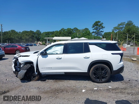 2025 Chevrolet Traverse FWD LT with VIN 1GNERGRS7SJ144304, listed as a IAAI auction lot 42522424 with 4,081 mi miles and . Bid and sale history available at DreamBid. Image 14.