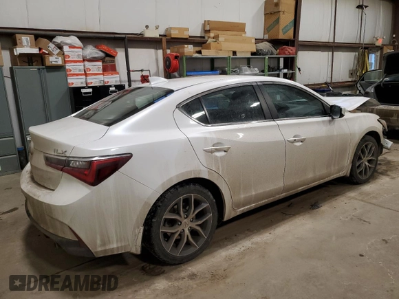 2020 Acura ILX Premium with VIN 19UDE2F78LA801083, listed as a Copart auction lot 41884424 with 83,478 mi miles and Salvage title. Bid and sale history available at DreamBid. Image 3.