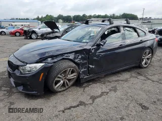 2017 BMW 4 Series 440i with VIN WBA4E3C59HG186925, listed as a Copart auction lot 62859505 with 89,299 mi miles and Salvage title. Bid and sale history available at DreamBid. Image 1.