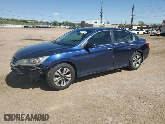 2014 Honda Accord LX z VIN 1HGCR2F32EA006675, wystawiony jako Copart lot #56894015 z przebiegiem 204 330 mil mil oraz Szkoda całkowita • Salvage title. Historia ofert i sprzedaży dostępna na DreamBid. Obrazek 1.