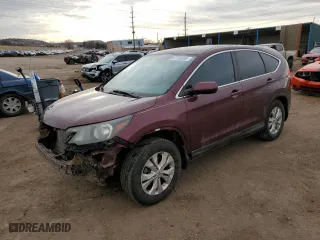 2014 Honda CR-V EX with VIN 5J6RM3H55EL033167, listed as a Copart auction lot 47700305 with 169,578 mi miles and Salvage Title. Bid and sale history available at carsss.com. Image 1.