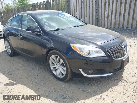 2014 Buick Regal Premium I with VIN 2G4GN5EX1E9321573, listed as a IAAI auction lot 42095613 with 72,720 mi miles. Bid and sale history available at carsss.com. Image 1.