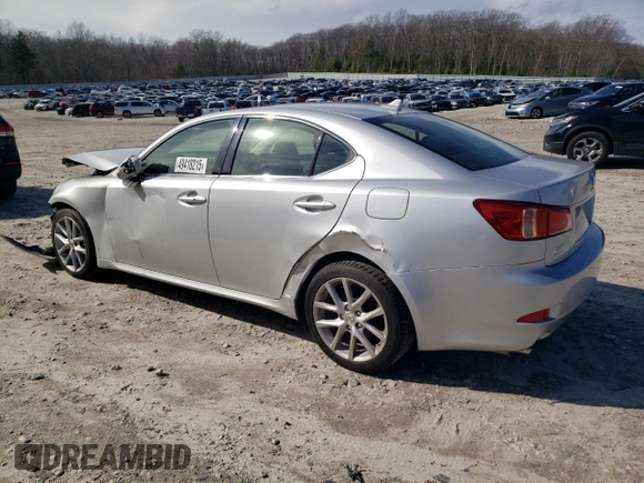 2012 Lexus IS 250 with VIN JTHCF5C21C5057688, listed as a Copart auction lot 49418215 with 152,707 mi miles and Non Repairable. Bid and sale history available at DreamBid. Image 2.