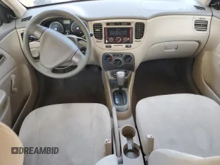2009 Kia Rio LX with VIN KNADE223996521831, listed as a Copart auction lot 69126284 with 183,796 mi miles and Salvage Title. Bid and sale history available at DreamBid. Image 8.