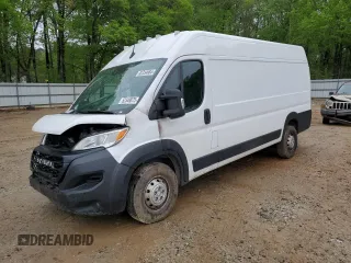 2023 Ram ProMaster Cargo with VIN 3C6MRVJG6PE506912, listed as a Copart auction lot 52349875 with Not Provided miles and Salvage Title. Bid and sale history available at DreamBid. Image 1.