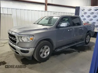 2022 Ram 1500 Big Horn with VIN 1C6RREFG4NN325881, listed as a Copart auction lot 60715695 with 93,313 mi miles and Clean title. Bid and sale history available at DreamBid. Image 1.