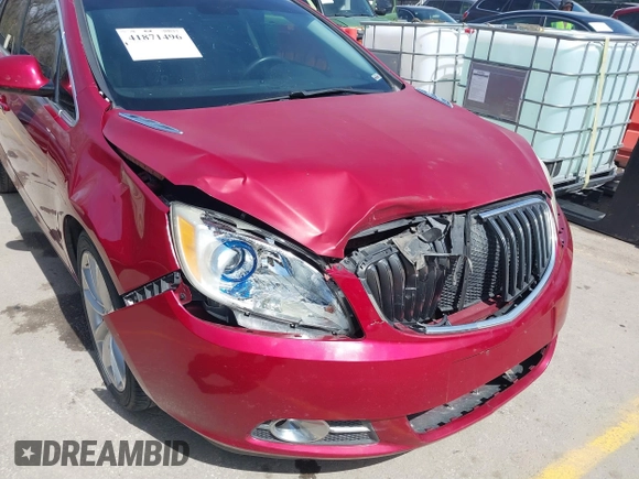2012 Buick Verano Convenience Group with VIN 1G4PR5SK7C4211091, listed as a IAAI auction lot 41871496 with 151,635 mi miles and . Bid and sale history available at carsss.com. Image 6.