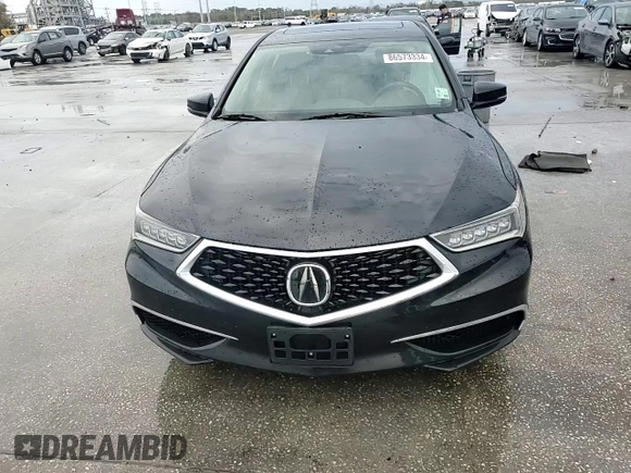 2019 Acura TLX with VIN 19UUB1F31KA002597, listed as a Copart auction lot 86573334 with 86,033 mi miles and Salvage Title. Bid and sale history available at carsss.com. Image 11.
