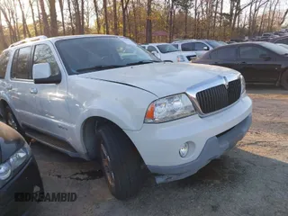 2004 Lincoln Aviator Luxury with VIN 5LMEU88H24ZJ43805, listed as a IAAI auction lot 41870415 with 176,351 mi miles and . Bid and sale history available at DreamBid. Image 1.