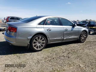 2013 Audi A8 3.0L z VIN WAUAGAFD8DN033639, wystawiony jako Copart lot #50001435 z przebiegiem 192 919 mil mil oraz Szkoda całkowita • Salvage title. Historia ofert i sprzedaży dostępna na DreamBid. Obrazek 3.