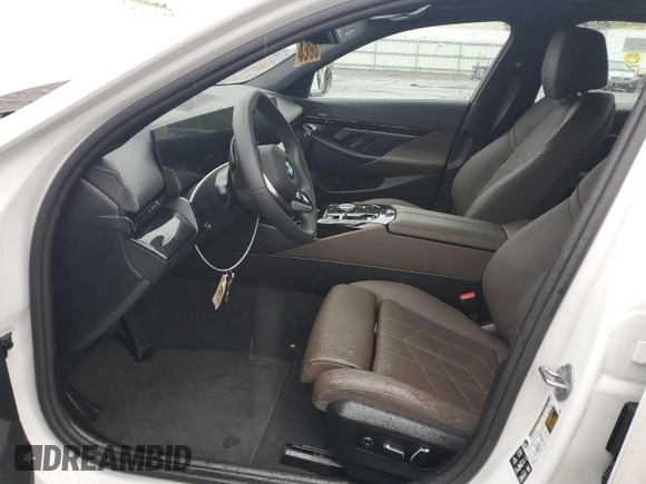 2024 BMW 5 Series 530i xDrive with VIN WBA53FJ01RCP97253, listed as a Copart auction lot 50888795 with 11,985 mi miles and Salvage title. Bid and sale history available at DreamBid. Image 7.