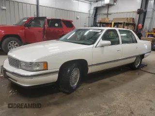 1994 Cadillac DeVille z VIN 1G6KD52B7RU290139, wystawiony jako Copart lot #46899465 z przebiegiem 133 110 mil mil oraz Czysty tytuł • Clean title. Historia ofert i sprzedaży dostępna na DreamBid. Obrazek 1.