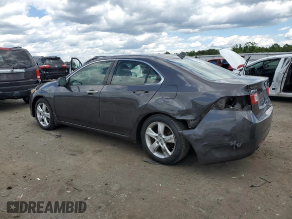 2009 Acura TSX with VIN JH4CU26629C024576, listed as a Copart auction lot 58189645 with 177,597 mi miles and Salvage title. Bid and sale history available at DreamBid. Image 2.