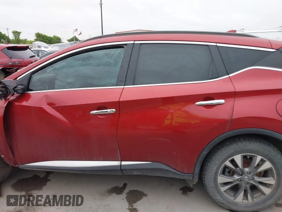 2017 Nissan Murano S with VIN 5N1AZ2MG9HN130124, listed as a IAAI auction lot 41895230 with 163,028 mi miles and . Bid and sale history available at carsss.com. Image 15.