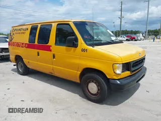 2000 Ford Econoline Cargo z VIN 1FTRE1428YHB66077, wystawiony jako IAAI lot #42825643 z przebiegiem 251 098 mil mil oraz . Historia ofert i sprzedaży dostępna na DreamBid. Obrazek 1.
