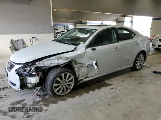 2008 Lexus IS 250 with VIN JTHCK262182024740, listed as a Copart auction lot 58057615 with 109,383 mi miles and Salvage title. Bid and sale history available at DreamBid. Image 1.