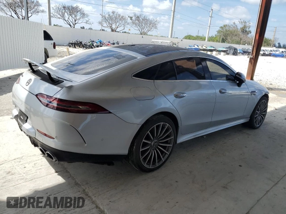 2019 Mercedes-Benz AMG GT 53 z VIN WDD7X6BB1KA008509, wystawiony jako Copart lot #44400444 z przebiegiem 45 249 mil mil oraz . Historia ofert i sprzedaży dostępna na DreamBid. Obrazek 3.