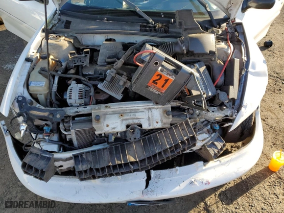 2002 Chevrolet Cavalier with VIN 1G1JC124X27136706, listed as a Copart auction lot 38357454 with 92,574 mi miles and Salvage Title. Bid and sale history available at carsss.com. Image 12.