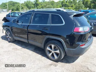 2019 Jeep Cherokee Limited with VIN 1C4PJLDX4KD439914, listed as a IAAI auction lot 42384981 with 52,470 mi miles and . Bid and sale history available at DreamBid. Image 3.
