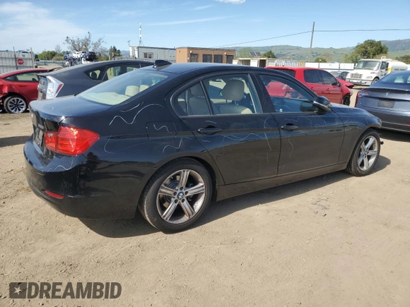 2014 BMW 3 Series 328i with VIN WBA3C1C5XEK113139, listed as a Copart auction lot 51931305 with 67,091 mi miles and Salvage Title. Bid and sale history available at carsss.com. Image 3.