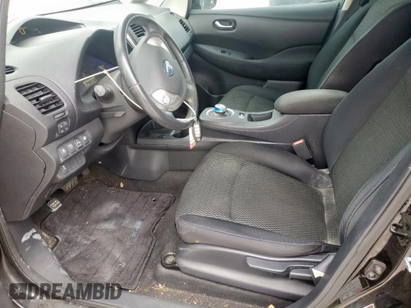 2014 Nissan LEAF SL z VIN 1N4AZ0CP4EC338869, wystawiony jako Copart lot #57100635 z przebiegiem 41 296 mil mil oraz Szkoda całkowita • Salvage title. Historia ofert i sprzedaży dostępna na DreamBid. Obrazek 7.