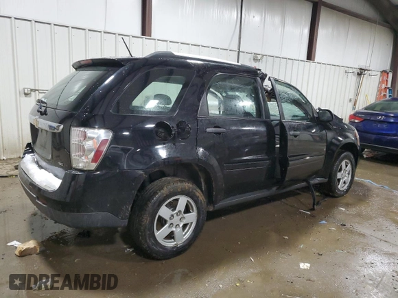 2007 Chevrolet Equinox LS with VIN 2CNDL23F576064570, listed as a Copart auction lot 72249434 with 110,757 mi miles and Salvage Title. Bid and sale history available at carsss.com. Image 3.