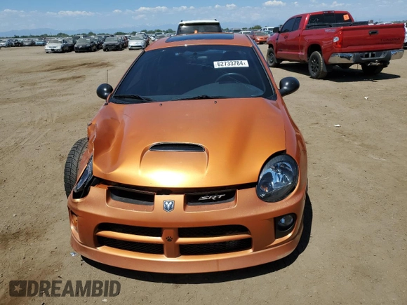 2005 Dodge Neon SRT-4 z VIN 1B3ES66S75D108760, wystawiony jako Copart lot #62733784 z przebiegiem 170 232 mil mil oraz Szkoda całkowita • Salvage title. Historia ofert i sprzedaży dostępna na DreamBid. Obrazek 5.