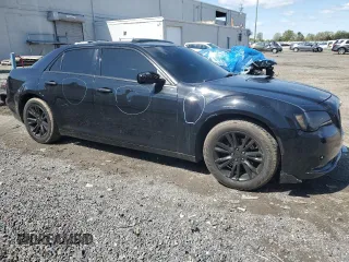 2016 Chrysler 300 with VIN 2C3CCAEG3GH343430, listed as a Copart auction lot 52185115 with 90,379 mi miles and Salvage Title. Bid and sale history available at carsss.com. Image 4.