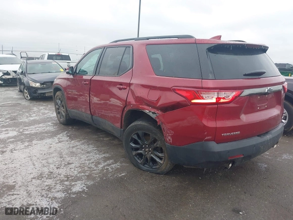 2019 Chevrolet Traverse RS with VIN 1GNERJKX7KJ101469, listed as a IAAI auction lot 41519197 with 85,081 mi miles. Bid and sale history available at carsss.com. Image 3.