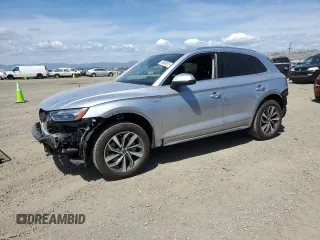 2023 Audi Q5 S line Premium Plus with VIN WA1EAAFY9P2134441, listed as a Copart auction lot 56649915 with 13,392 mi miles and Salvage title. Bid and sale history available at DreamBid. Image 1.
