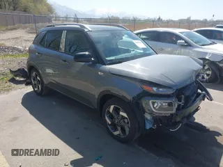 2022 Hyundai Venue SEL with VIN KMHRC8A34NU193027, listed as a IAAI auction lot 42003432 with 16,393 mi miles and . Bid and sale history available at DreamBid. Image 1.