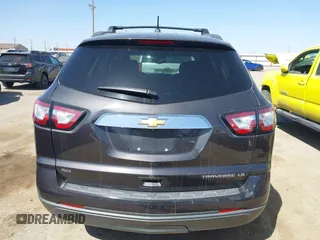 2015 Chevrolet Traverse LS z VIN 1GNKVFED7FJ203566, wystawiony jako IAAI lot #41783373 z przebiegiem 147 309 mil mil oraz . Historia ofert i sprzedaży dostępna na DreamBid. Obrazek 16.