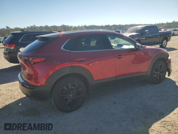 2021 Mazda CX-30 Turbo Premium Plus Package with VIN 3MVDMBEY1MM229448, listed as a Copart auction lot 81335134 with 39,738 mi miles and Salvage Title. Bid and sale history available at carsss.com. Image 3.