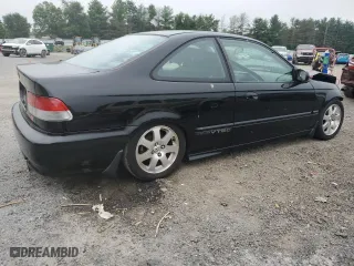 2000 Honda Civic Si with VIN 1HGEM1155YL015194, listed as a Copart auction lot 81974084 with 162,529 mi miles and Non Repairable. Bid and sale history available at carsss.com. Image 3.