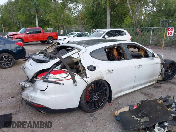2016 Porsche Panamera 4 z VIN WP0AA2A78GL006176, wystawiony jako IAAI lot #41987545 z przebiegiem Nie podano mil oraz . Historia ofert i sprzedaży dostępna na DreamBid. Obrazek 4.