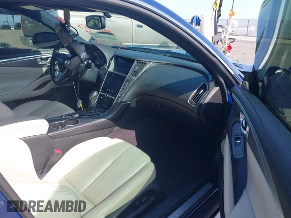 2017 Infiniti Q60 Premium with VIN JN1CV7EKXHM362989, listed as a IAAI auction lot 42531155 with 151,893 mi miles and . Bid and sale history available at DreamBid. Image 5.
