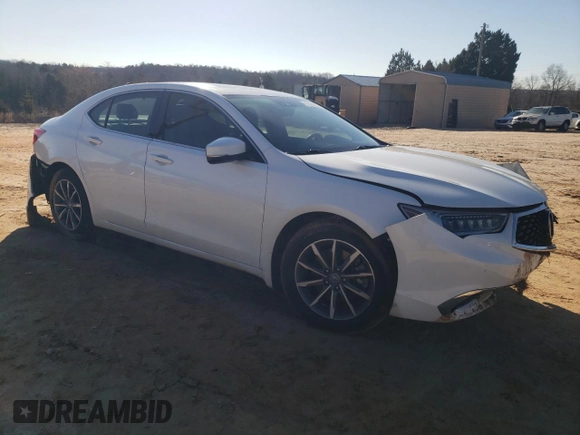 2018 Acura TLX w/Technology Pkg with VIN 19UUB1F52JA003256, listed as a Copart auction lot 40161213 with 135,206 mi miles. Bid and sale history available at carsss.com. Image 4.