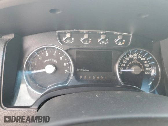 2012 Ford F-150 XL with VIN 1FTFW1EF5CFB84302, listed as a Copart auction lot 60003075 with 212,519 mi miles and Clean title. Bid and sale history available at DreamBid. Image 9.