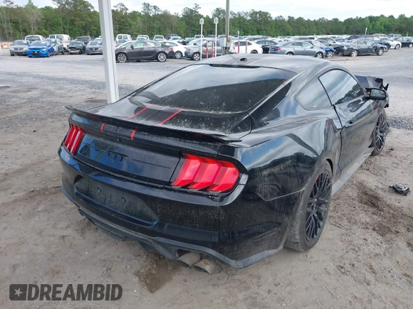 2018 Ford Mustang GT z VIN 1FA6P8CF0J5184418, wystawiony jako IAAI lot #42037264 z przebiegiem 99 679 mil mil oraz . Historia ofert i sprzedaży dostępna na DreamBid. Obrazek 4.